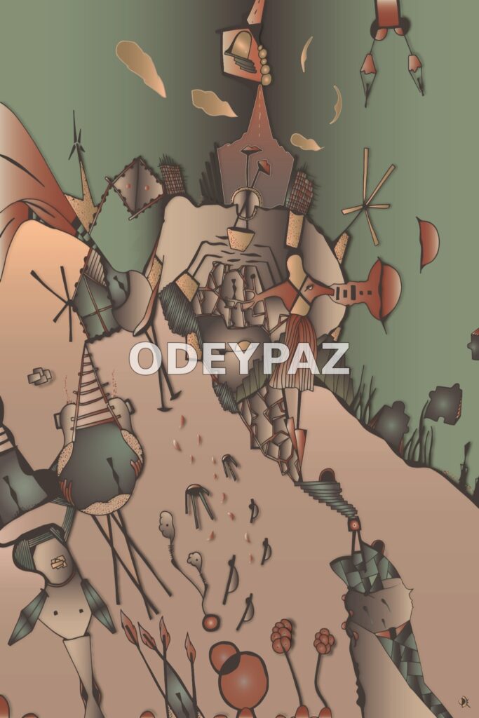 Illustration en couleur par Odeypaz