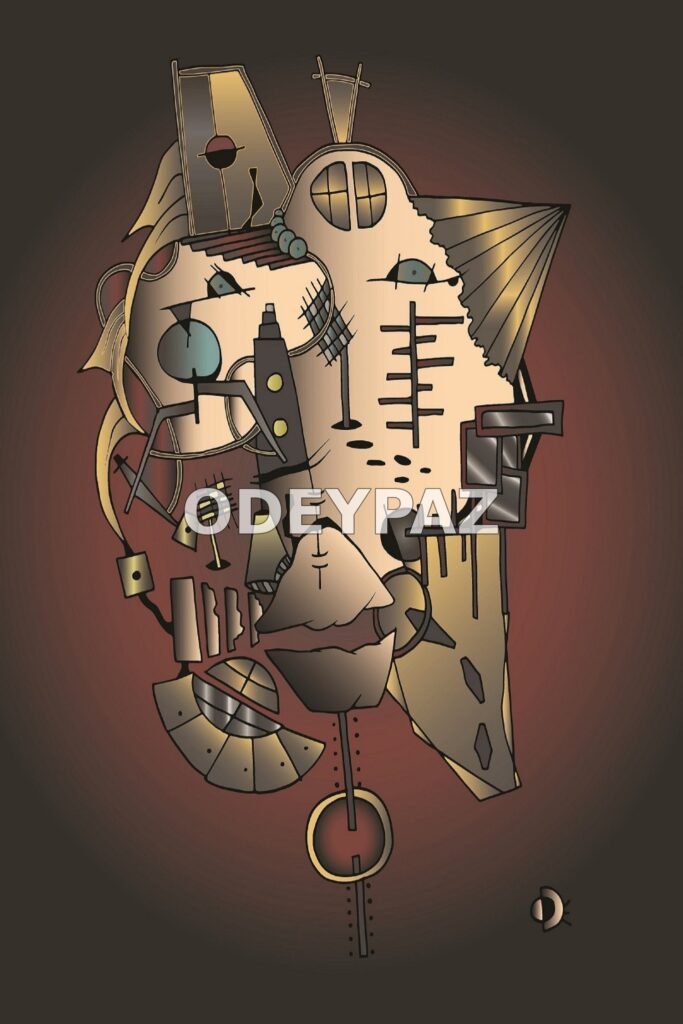 Illustration en couleur par Odeypaz