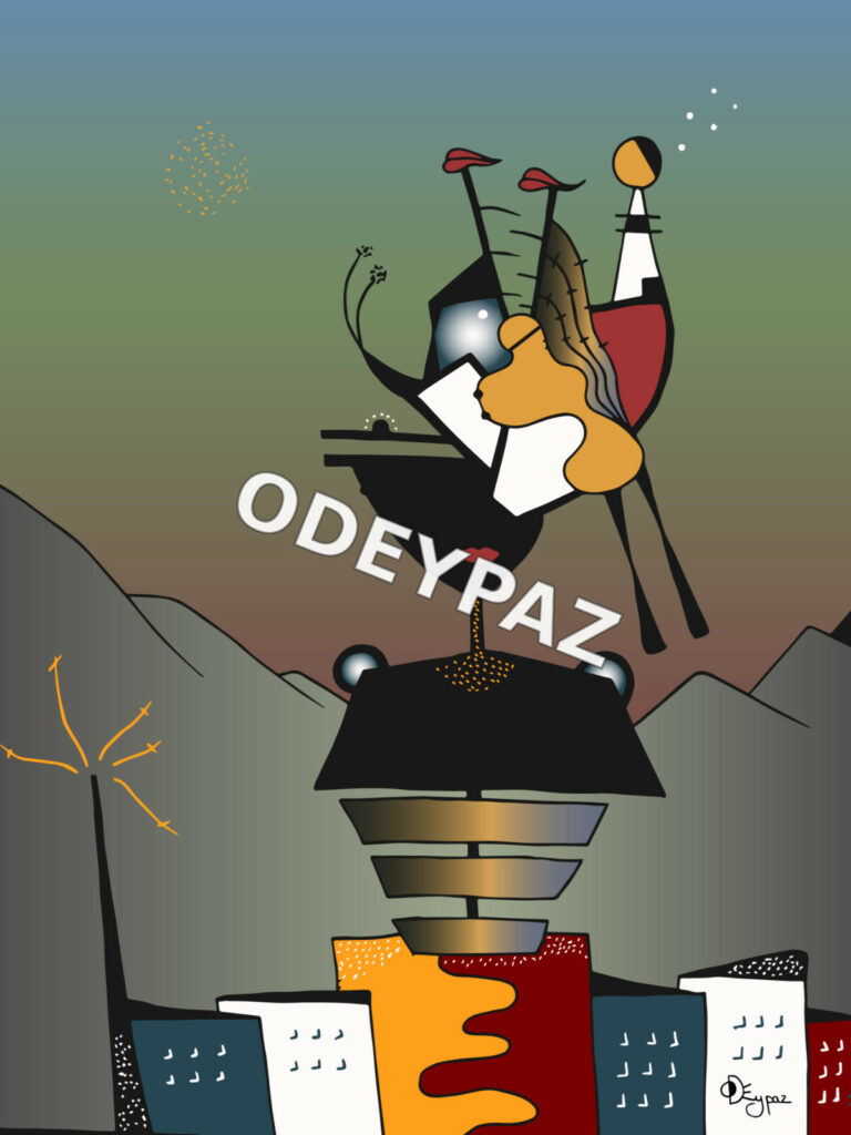 Illustration de la collection À nous les femmes par Odeypaz
