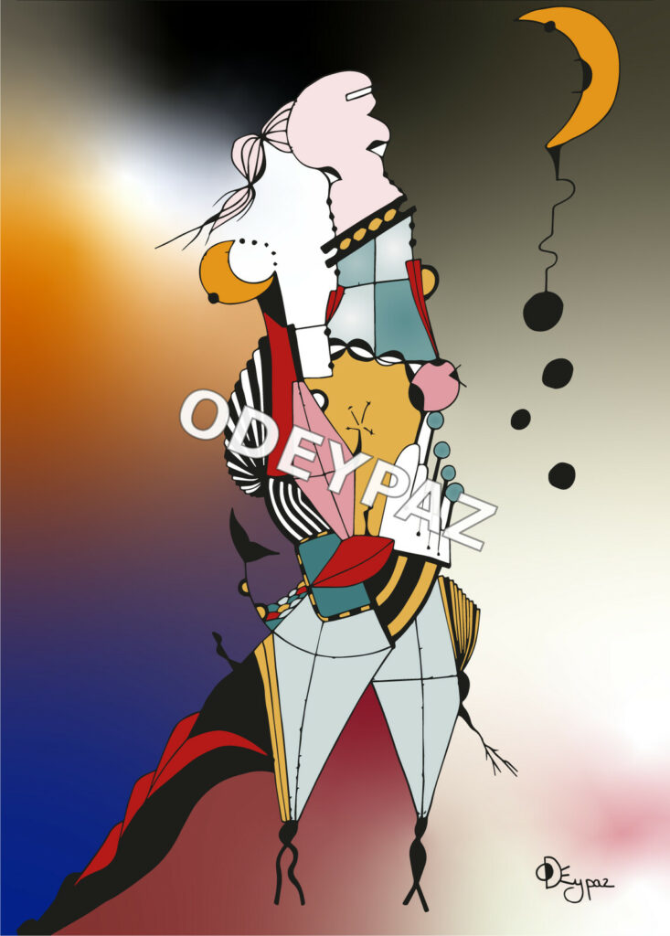 Illustration de la collection À nous les femmes par Odeypaz