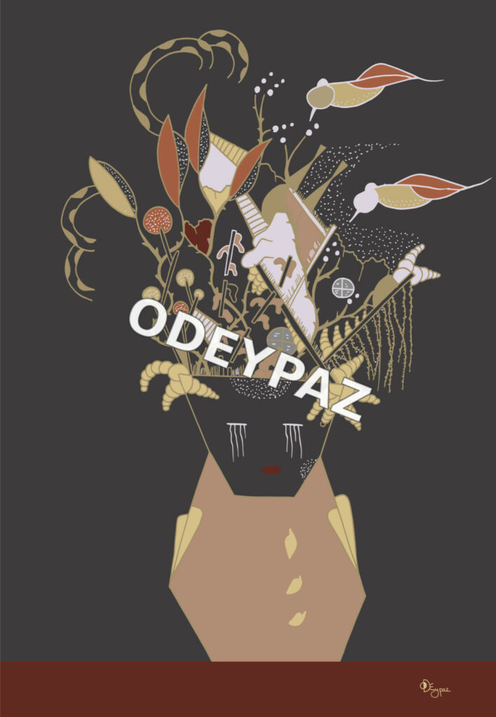 Illustration de la collection À nous les femmes par Odeypaz