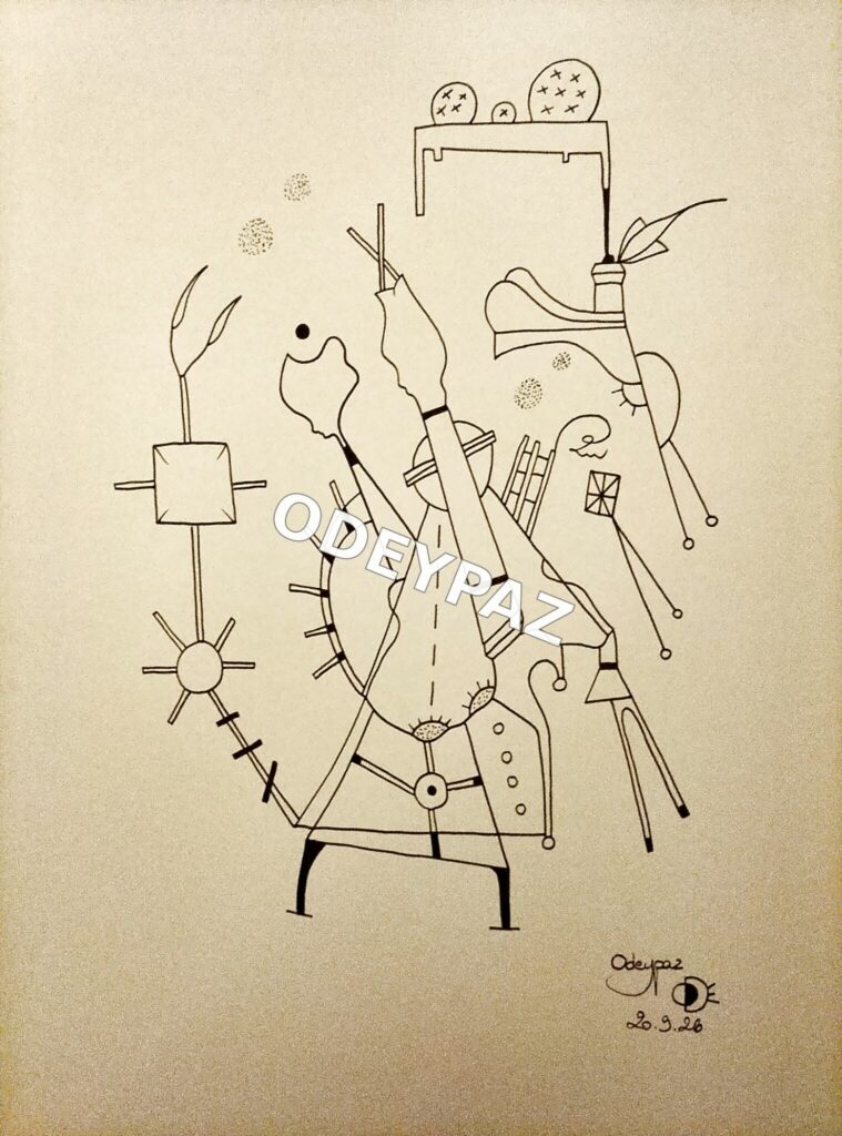 Œuvre d'Odeypaz
